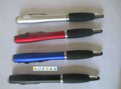 【創(chuàng)意,時尚,廣告多用筆,【百分百滿意】 LED電容燈筆?！績r格,廠家,圖片,圓珠筆、原子筆,桐廬萊雅文教用品-
