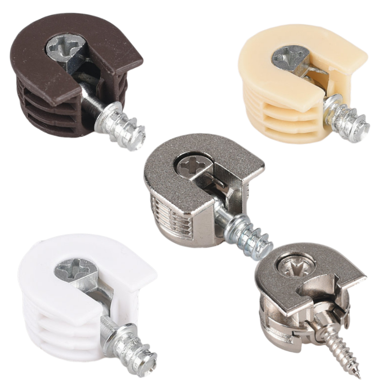 家具五金配件隱形隔板三合一層板托二合一連接件扣件衣櫥柜層板銷