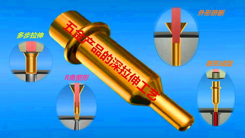 五金產品的多步拉伸過程,擠斷切邊又脹形處理,結構工藝大飽眼福